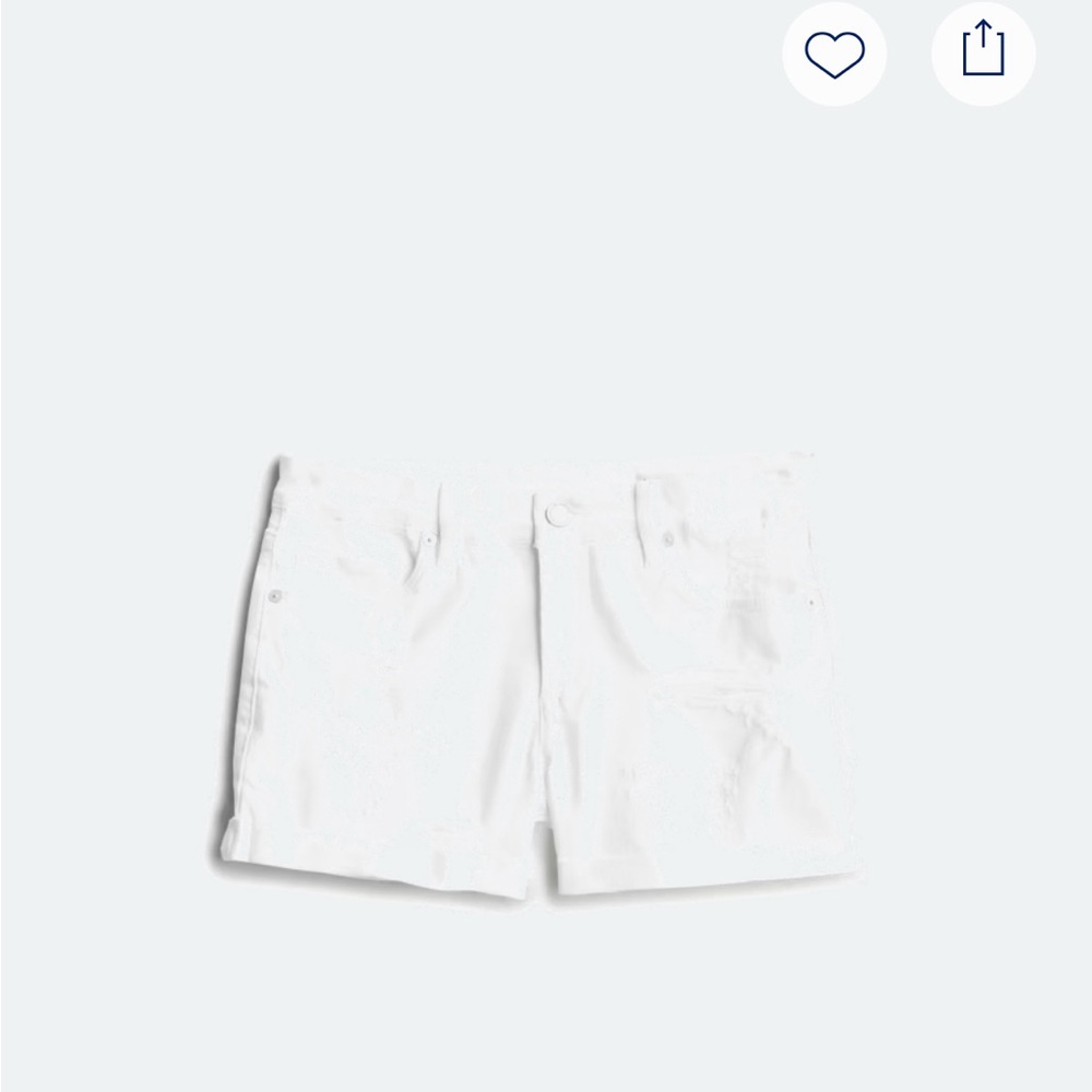 Blank NYC White Shorts